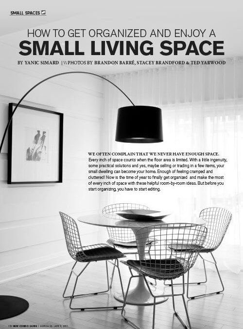 Small Living Space – New Condo Guide