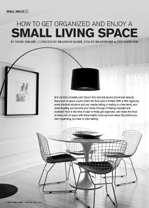 Small Living Space – New Condo Guide