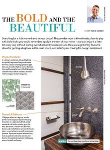 Our Homes Article - Design Ideas - The Bold And The Beautiful, November 2015