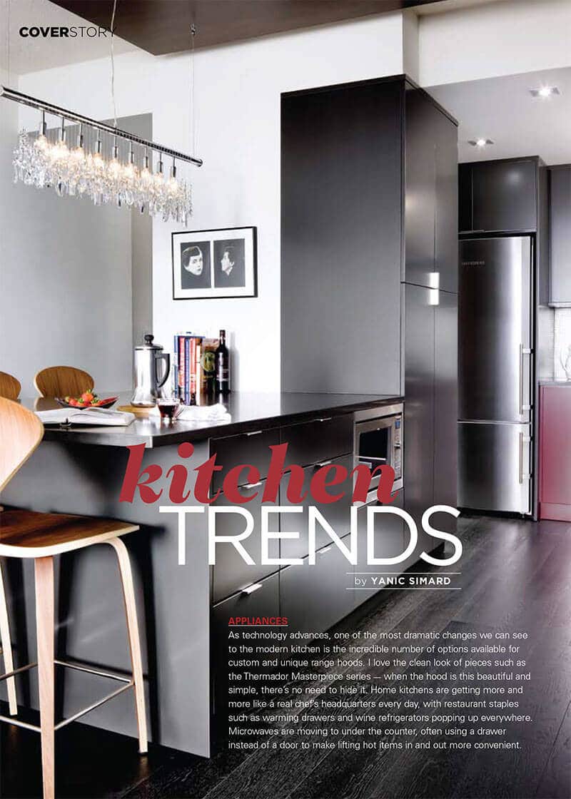 Kitchen Trends by Yanic Simard