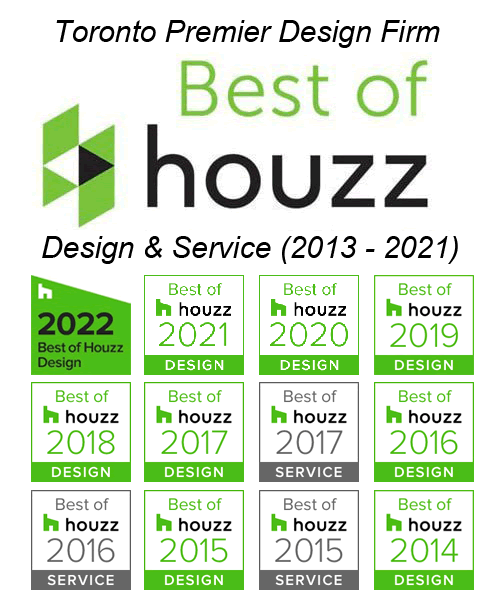 Best of Houzz Design & Service (2013 – 2021)