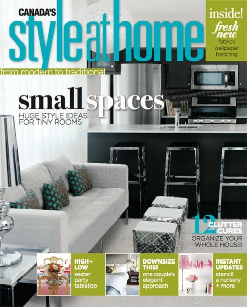 Style At Home, Small Places - April 2010 | Yanic Simard | TIDG