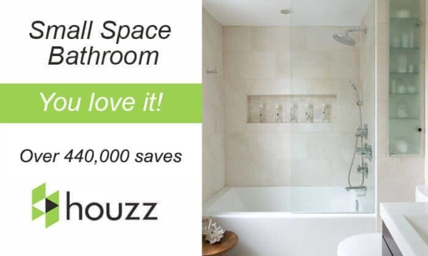 Small Space Bathroom - Over 440k Saves on Houzz