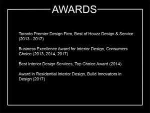 Toronto Interior Designer Group Awards