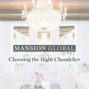 Toronto Interior Design Group - Choosing the Right Chandelier