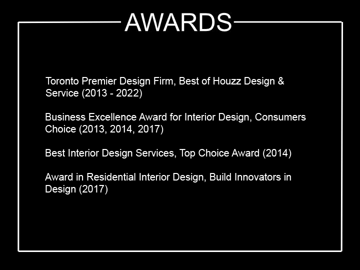 Toronto Interior Design Awards