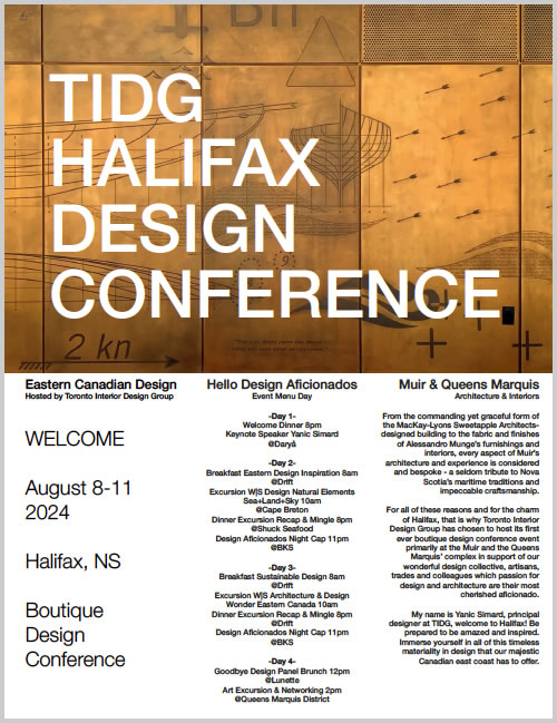 TIDG Halifax Design Conference